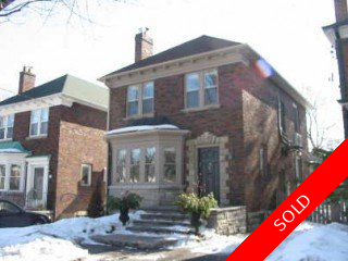 Toronto Detached for sale: 3 bedroom