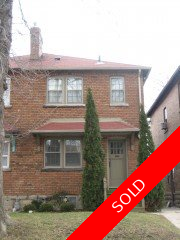 Toronto Semi for sale: 3 bedroom 1,100 sq.ft. (Listed 2006-03-27)