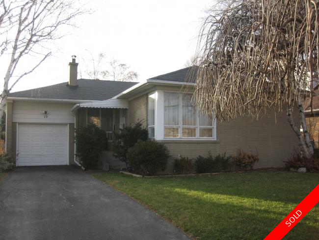 Etobicoke Detached for sale: 3 bedroom (Listed 2007-02-06)