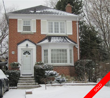 South Leaside Detached for sale: 3 bedroom 2,300 sq.ft. (Listed 2011-04-11)